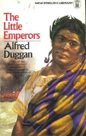 Prize for 'the best cover art on a historical fiction novel about the short-lived usurpers of late fourth century Britain' definitely goes to Alfred Duggan's 'The Little Emperors'. The yellow cover is 👨‍🍳😘