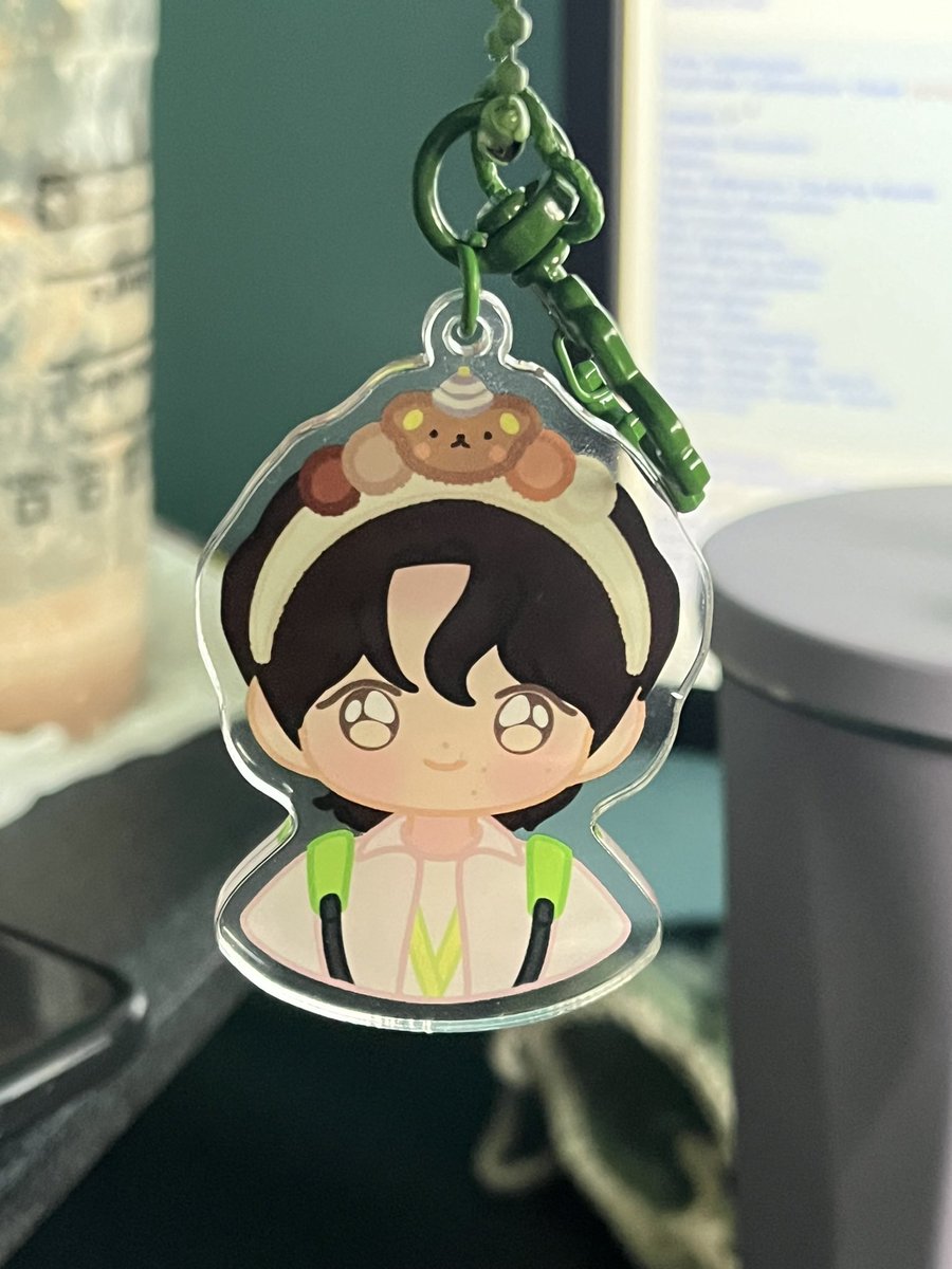 #maeyimayi_feedbacks ⭐️🎣

thank u so much <a href="/haechanieqtpie/">tin</a> for packing this cutieful keyring securely and for the freebies as well 🩷