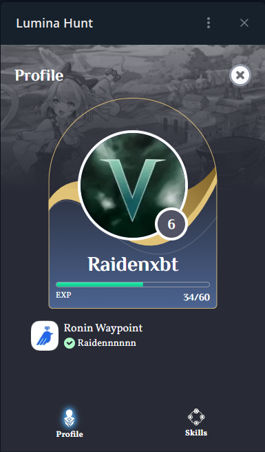 raidenkrn's tweet photo. I woke up (gm!) ✅
I drank my Ice Milo ✅
I played Lumina Hunt ✅
I caught a 2-star Monster ✅
I linked my Ronin Waypoint ingame✅

ggwp https://t.co/krKWxZWUre