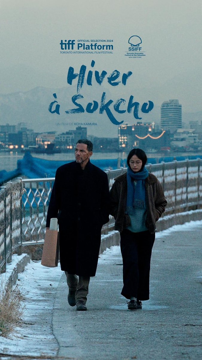 Joli premier film, #HiveraSokcho déjoue les attentes romantiques (un homme, une femme, un paysage enneigé...) pour quelque chose de beaucoup mélancolique et en pointillé, portrait en aquarelle d'une jeune femme encore dans sa chrysalide. Le voyageur solitaire que je suis a aimé.