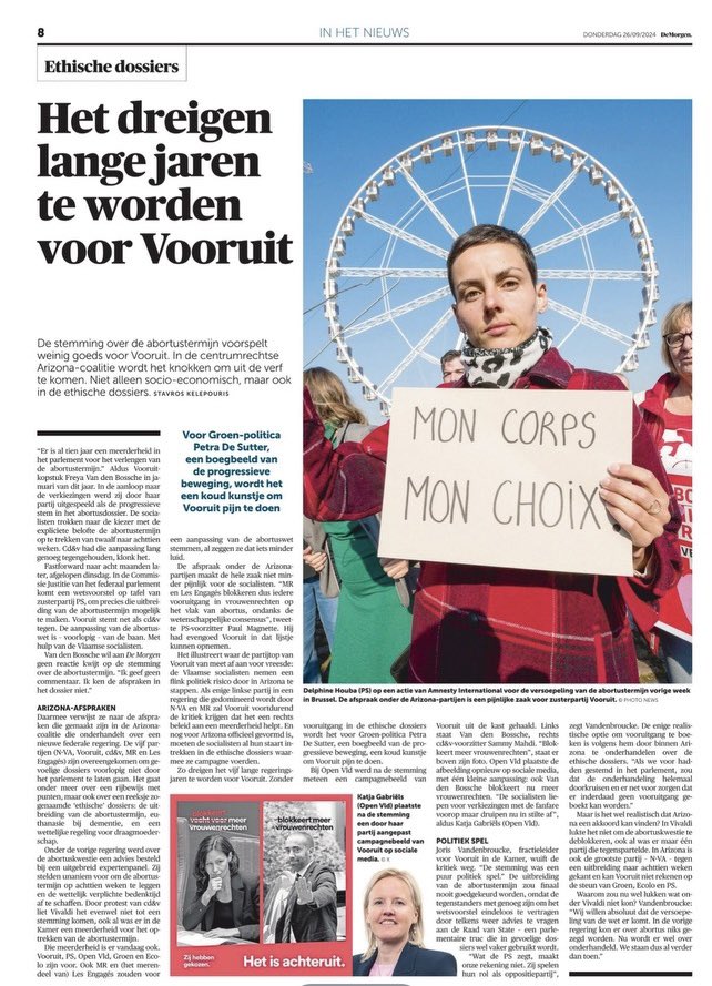 Refuser d'étendre le droit à l'avortement est un acte de violence politique ! 

Empêcher cette réforme, c'est sacrifier une fois de plus les droits des femmes et des personnes trans.

✊ L’avortement est un droit ! Changez la loi !