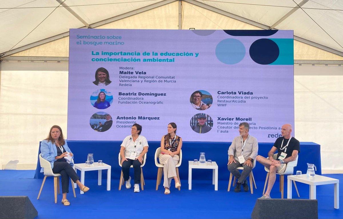 Redeia (@redeiacorp) on Twitter photo En el #SeminarioCientíficoBosqueMarino analizamos 'La importancia de la educación y la concienciación ambiental':
🪸Beatriz Domínguez de <a href="/Oceanografic_vl/">Oceanogràfic València</a> cree que los acuarios pueden ser un agente de cambio en la educación ambiental para ir más allá de su función de En el #SeminarioCientíficoBosqueMarino analizamos 'La importancia de la educación y la concienciación ambiental':
🪸Beatriz Domínguez de <a href="/Oceanografic_vl/">Oceanogràfic València</a> cree que los acuarios pueden ser un agente de cambio en la educación ambiental para ir más allá de su función de