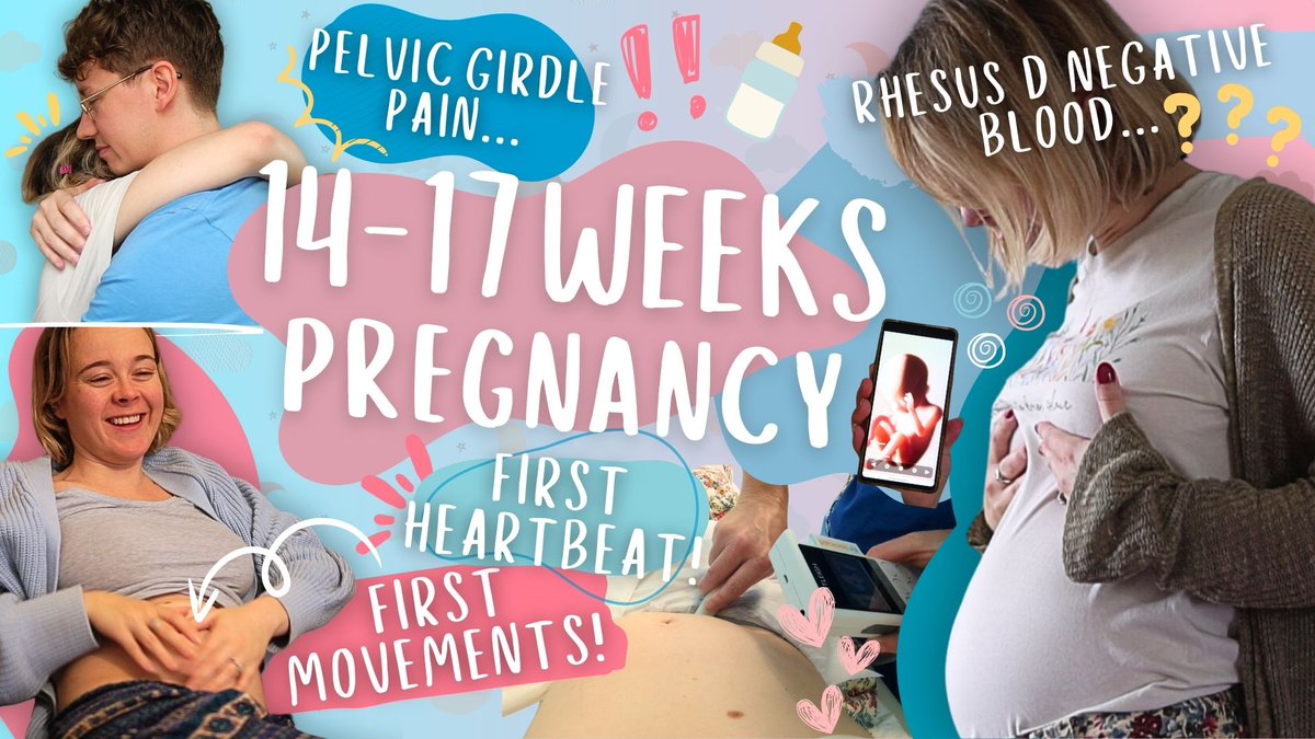 Next episode of The Baby Diaries is now out on my YT! 🍼🎥
youtu.be/c8efiHgT_pQ?si…

I started feeling my baby move and got to hear her heartbeat for the 1st time. But I also started with onset Pelvic Girdle Pain, and discovered I had RhD Neg blood which requires injections. Joys!