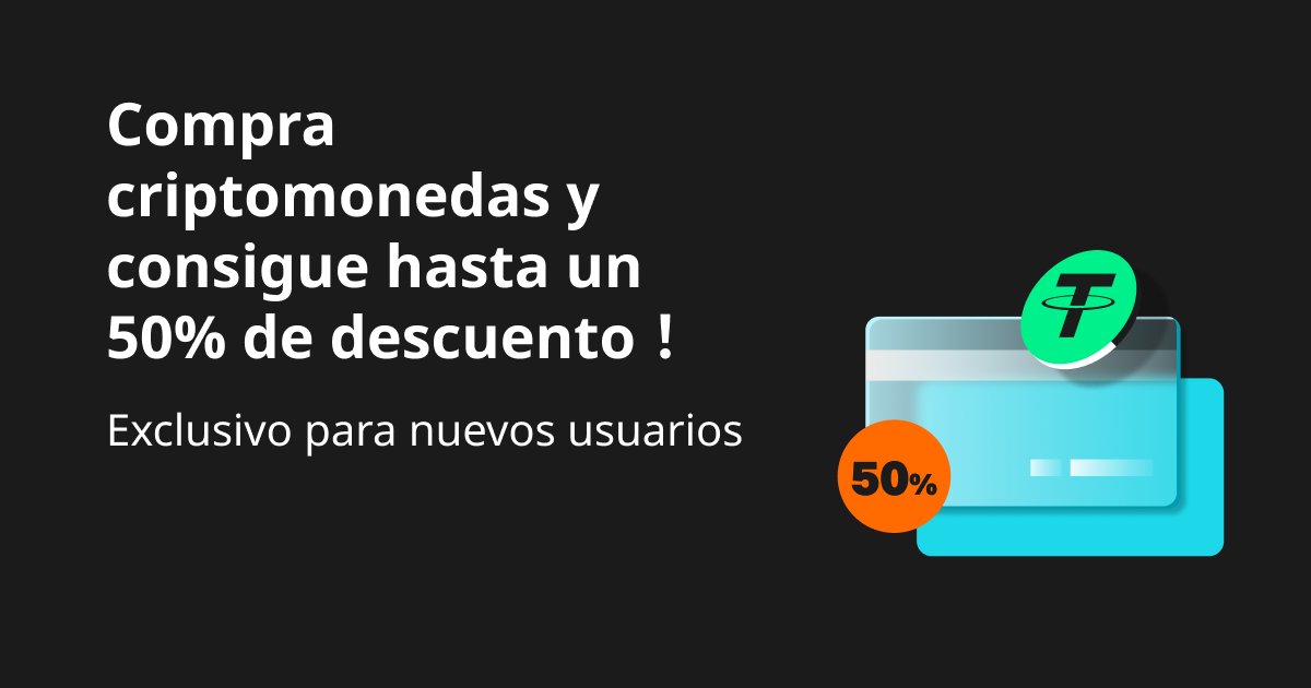 Rodri38039's tweet photo. 🎉Promoción bitget para nuevos usuarios , 50% de Cashback en su primera compra de cripto con tarjeta o transferencia sepa.

Participa en esta y más promociones aquí:
https://t.co/fADDBx4iVq

Link con la información de la promoción:
https://t.co/Vg1fG7EVbq https://t.co/fR3v6avXoB
