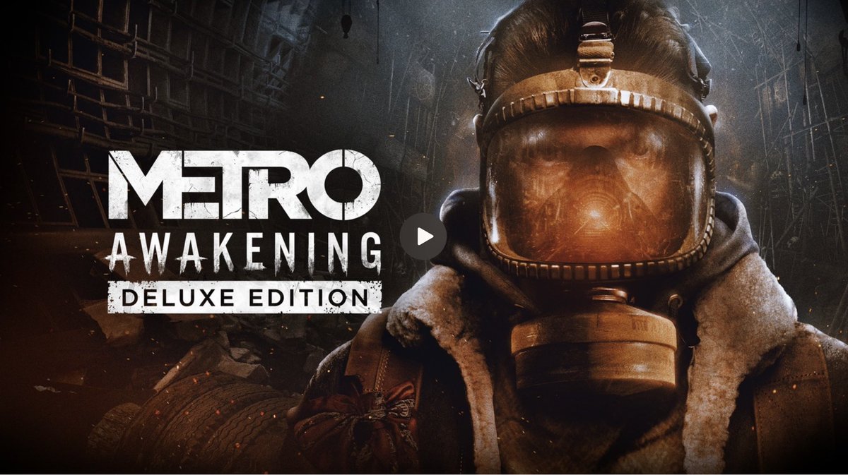 The protagonist of the new Metro universe video game - Metro Awakening VR - is Khan. 

I penned its storyline myself, as this character is one of my favourites in Metro 2033. It is also very cool that this story will be told in the format of a VR immersion! #MetroVideoGame #vr