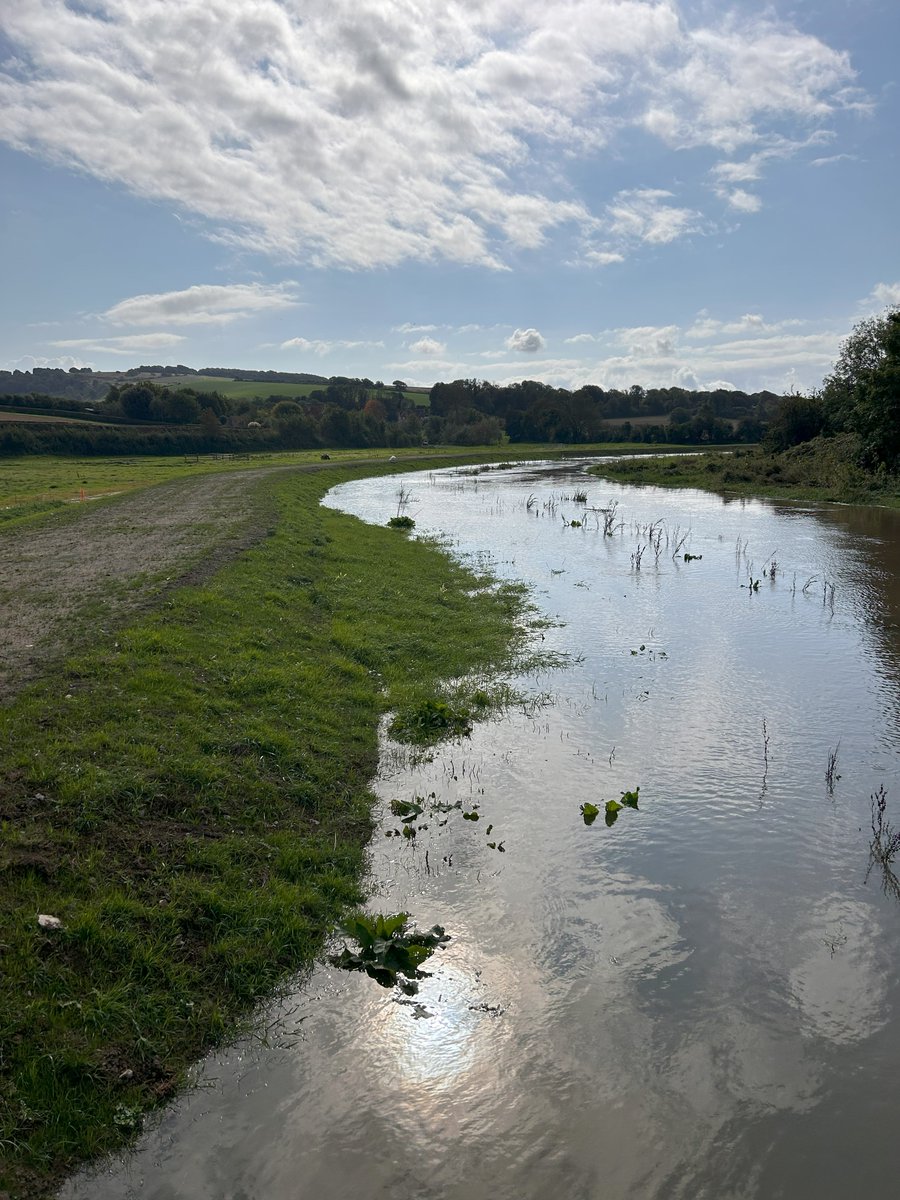 The_WMA's tweet image. Completed ✅ 
Repairs to a section of the Cuckmere flood embankment and a nearby culvert, was recently completed by #PevenseyCuckmereWLMB operations team.
The embankment forms a vital part of the #Cuckmere flood defences at #Alfriston &amp;amp; has been tested this week due to heavy rain