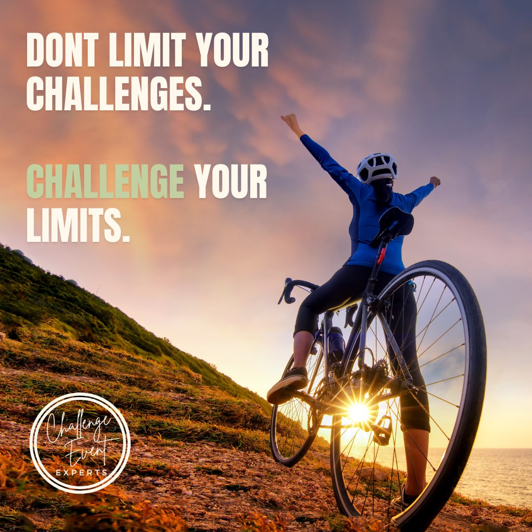ChallengeEventX's tweet photo. Don't limit your challenges.

Challenge your limits. 

#challengeevents #challengeventexperts #challengeyourlimits https://t.co/MSK2xEcp6E