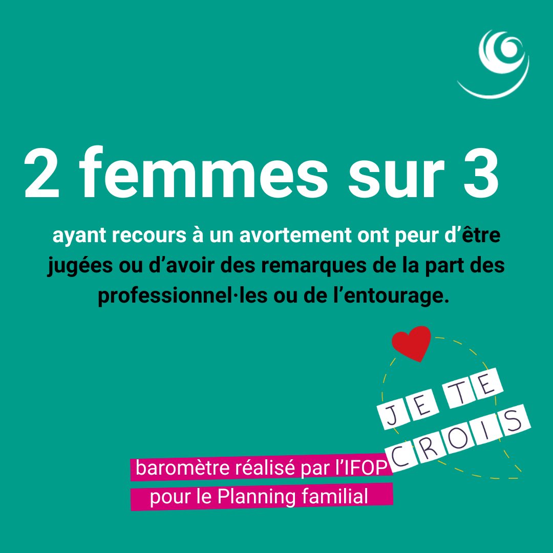 leplanning's tweet photo. #BarometreIVG
Les premiers résultats sont marquants et soulignent ce que nous disons depuis des années. 
Beaucoup de freins subsistent lorsqu’une femme veut avorter : inégalité de l’accès, tabou, jugement de la part de l’entourage et des professionnel•les. https://t.co/TYxJcOIZku