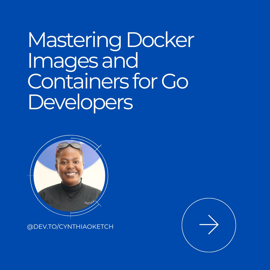 Zone01Kisumu's tweet photo. Docker transforms app deployment, tackling the "it works on my machine" issue. Package your Go apps into lightweight, consistent units for seamless performance across environments. https://t.co/hnd8504h0M