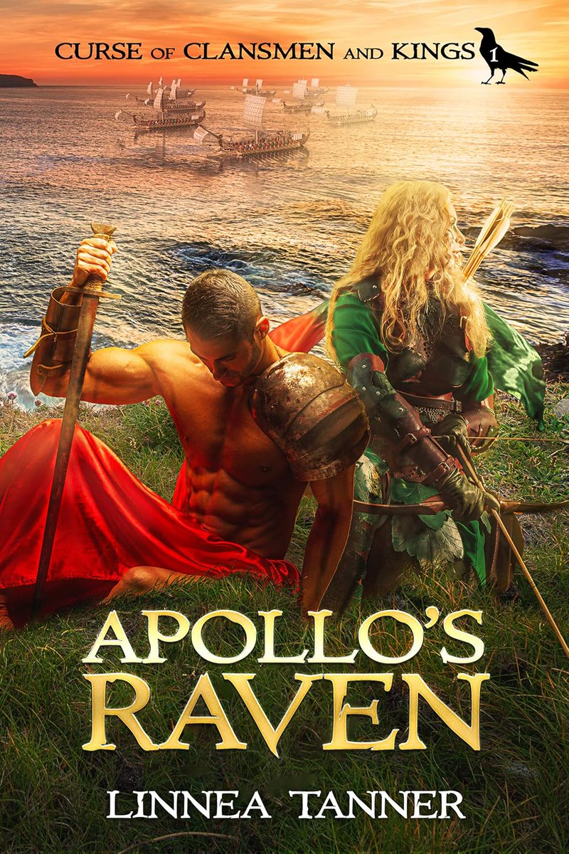 #BookoftheDay, September 26th — #HistoricalFiction, #Rated5Stars 

Temporarily #FREE on Kindle!
forums.onlinebookclub.org/shelves/book.p…

Apollo's Raven by Linnea Tanner

Follow the author <a href="/linneatanner/">Linnea Tanner</a> 
---
This is the 1st book in the historical fantasy series, Curse of Clansmen and Kings.
---