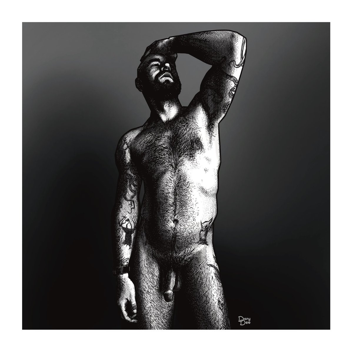 Tattoos, uncensored version. 2024
33x33cm
#art #gayart #артнюдс #нюдсочетверг

Follow me on bio.link/danydee
DM for commissions and prints