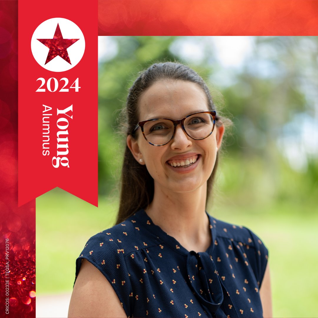 Congratulations to the 2024 Young Alumnus of the year - Dr Kathryn Woodward <a href="/Griffith_Health/">Griffith Health</a>