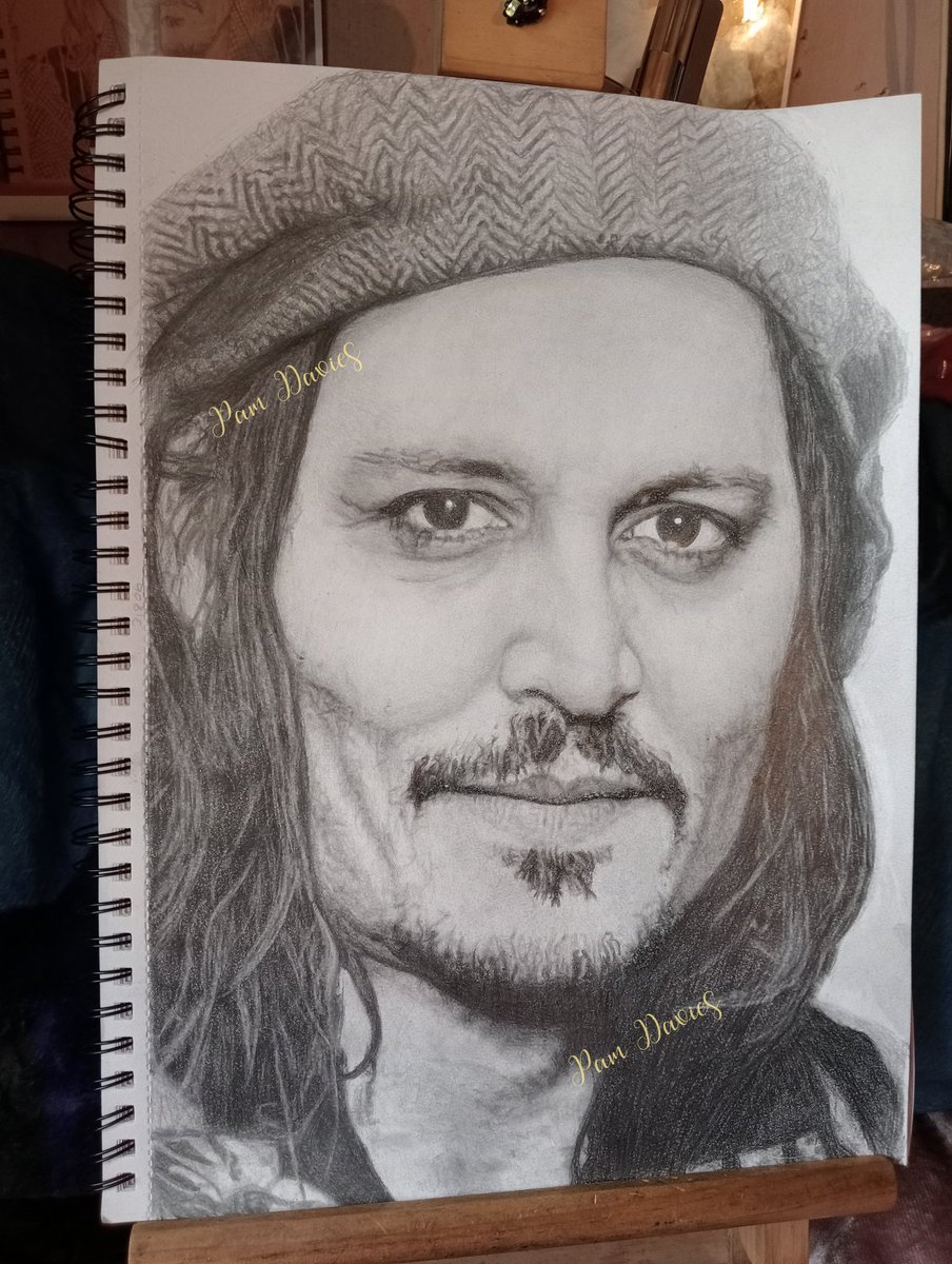 Hi everyone I am back with my latest A3 size JD ❤️ drawing. Glad to be back drawing again.