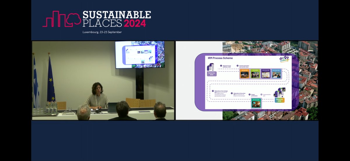 The #drOp project had a strong start of the events season thanks to the 'Crafting Sustainable and Inclusive Neighbourhoods' session at the #Sustainable Places conference⚡

The main keyword in every project's presentation was: #regeneration 🏘️

Read more➡️tinyurl.com/3u5kuuap