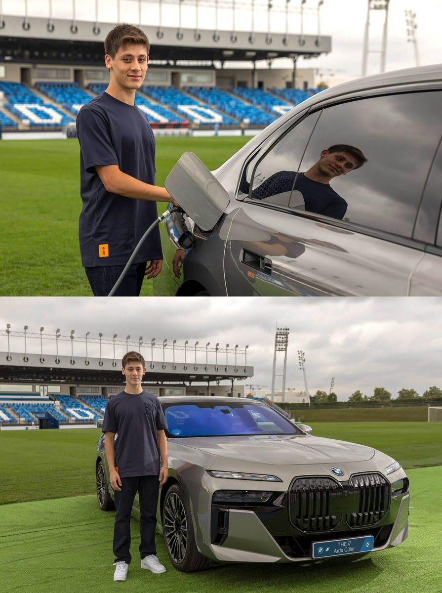 MadridXtra's tweet image. Arda Güler with his new BMW! 🔥