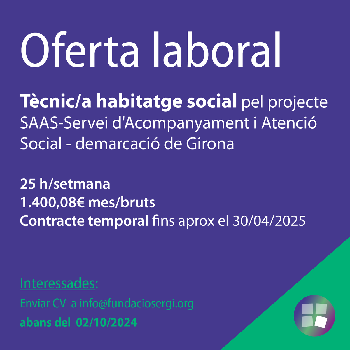 Fundació SERGI tweet media