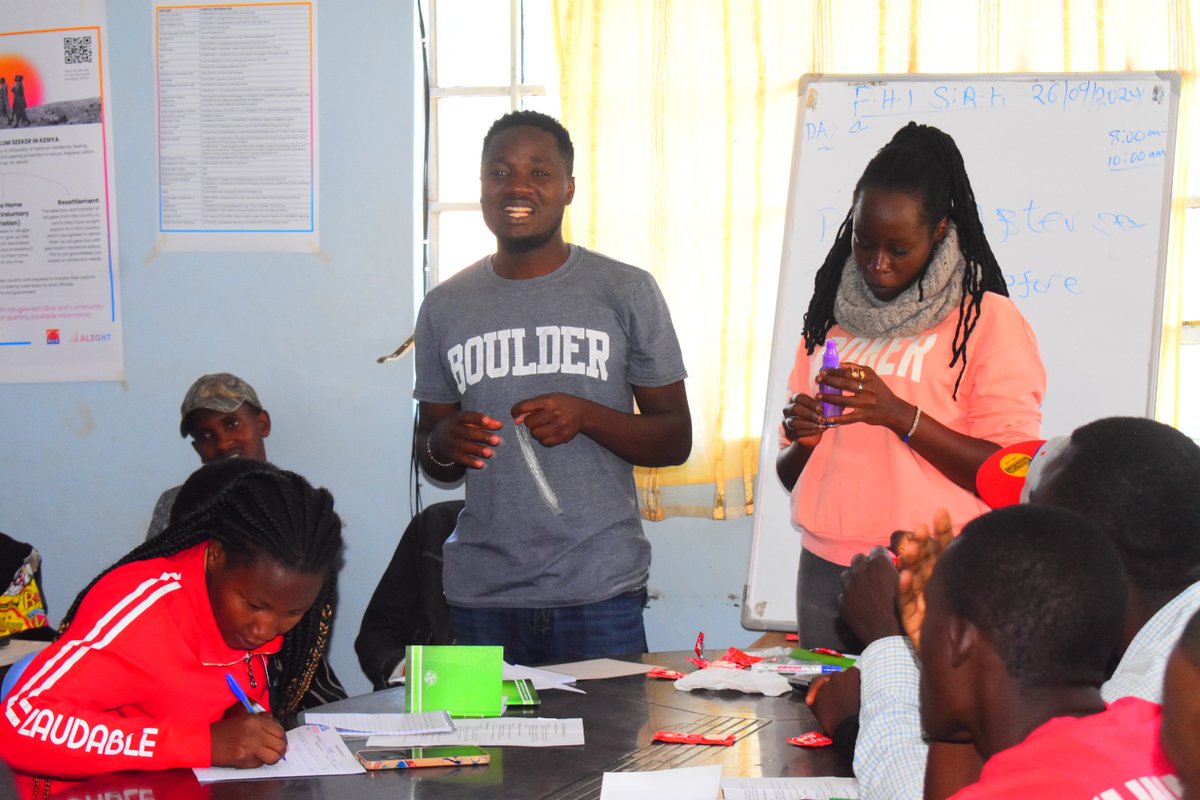 FHIorg256's tweet photo. Day 4 of our Sexual Reproductive Health training at Freedom House Initiative was a success! Thanks to the support from @HIAS_Kenya, we empowered our community with vital knowledge and skills. Together, we’re building a healthier, more informed future! #ORAM #FREEUSHIKU #HIAS https://t.co/ZQ9jZyRxyK