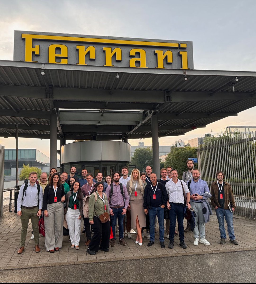 Fantastic experience visiting <a href="/Ferrari/">Ferrari</a> HQ in Maranello for the latest Horizon Europe <a href="/signeproject/">SIGNE</a> meeting and workshop. Productive meeting in a special location.🚗🔋