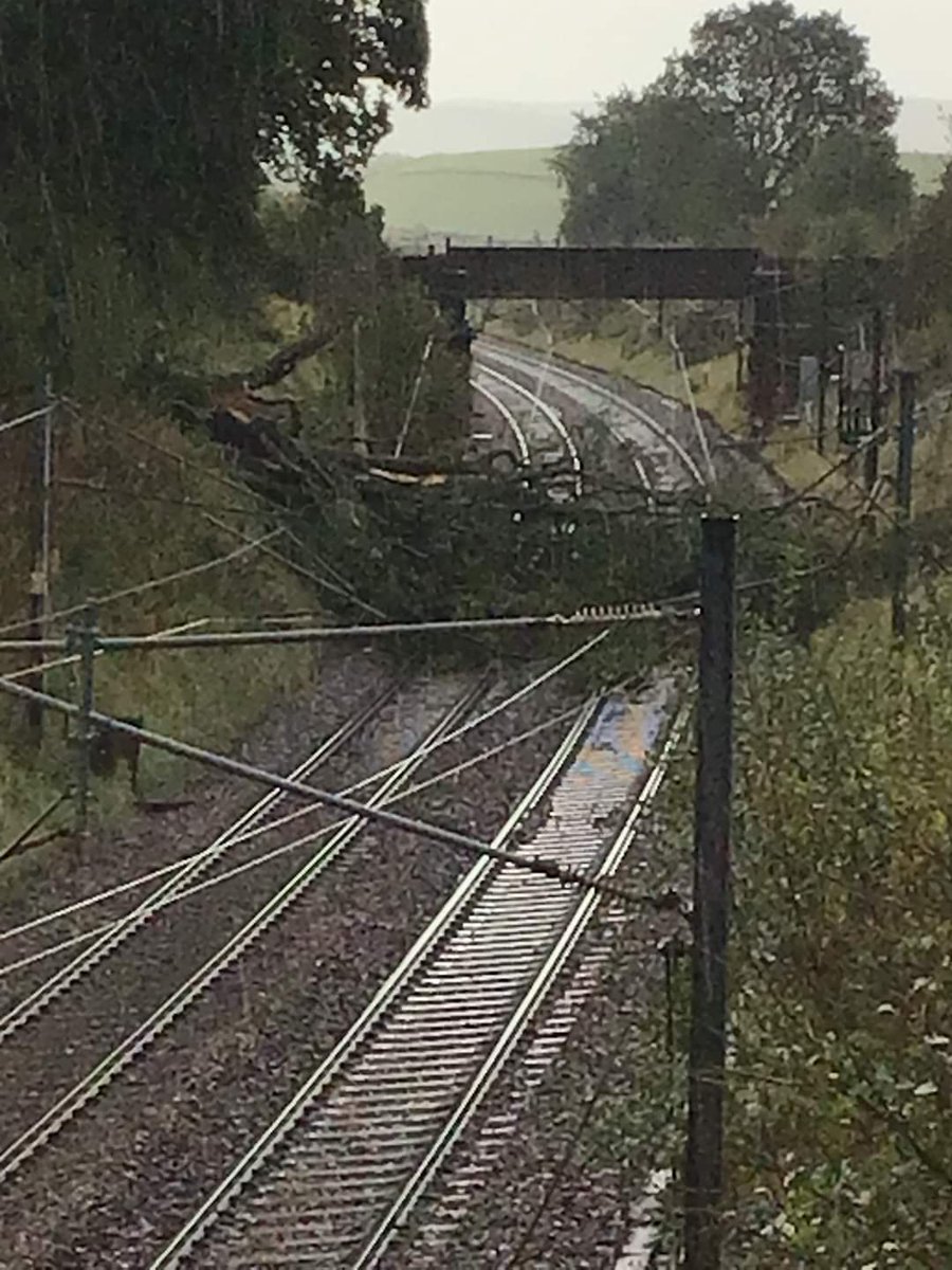 This is the reason why the service is suspended on the WCML. So before you kick off at Staff or Social Media teams as to why trains are not running this is why.