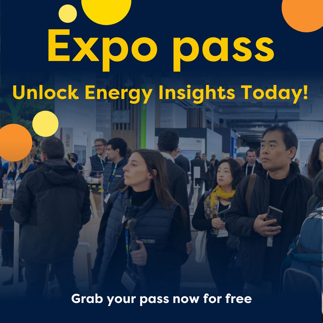 Enlit_Europe's tweet photo. 🎟️Get Your FREE Expo Pass for #EnlitEurope ! Gain access to 700+ exhibitors, including all Zones &amp; Pavilions, as well as 80+ hub sessions and exciting Networking moments. Connect with  and learn from .  today and join us in Milan. 👉https://t.co/nibY6n2VHf https://t.co/CdwEbGdLtW