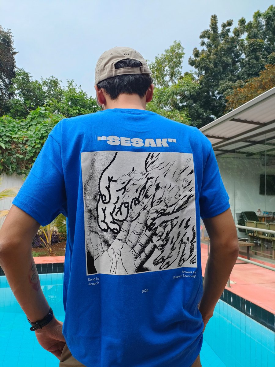 SESAK T-shirts will be available starting tonight for Rock n Roll Knight Club III at Krapela 🎸 see you there 🦒