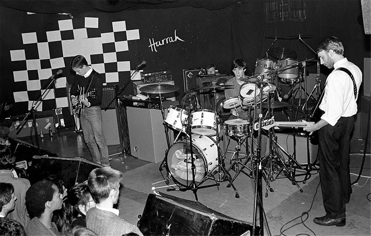 MaverickYears's tweet photo. New Order performing at Hurrah, New York City, 1980. Photo Ebert Roberts #NewOrder https://t.co/EDOfettKjZ