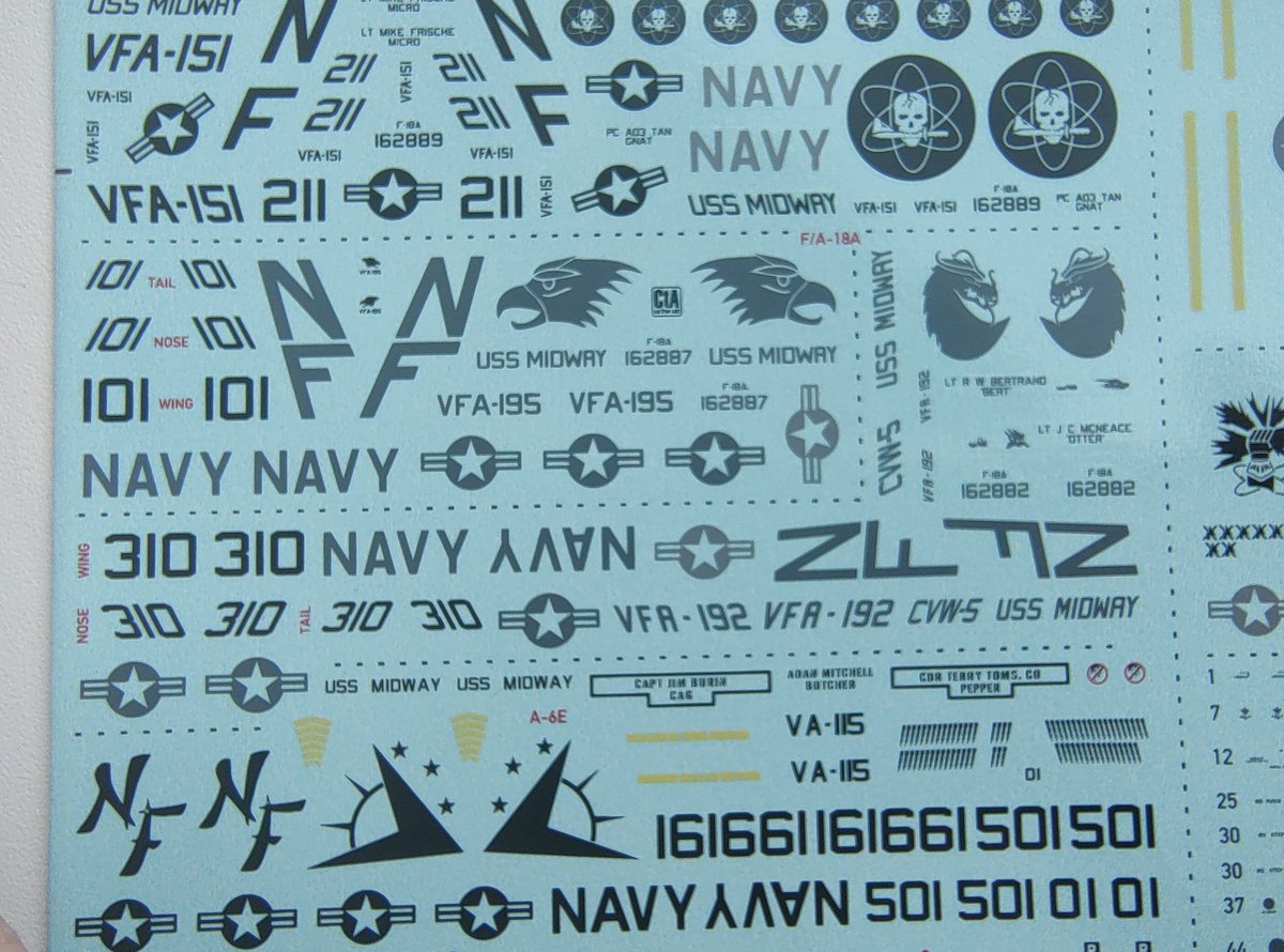CTA_Decals's tweet image. 印刷したデカールの写真を載せるのをすっかり忘れていました。 何でも描けますよ。 このバグを修正しています。
#cwv5 #ussmidway #decals