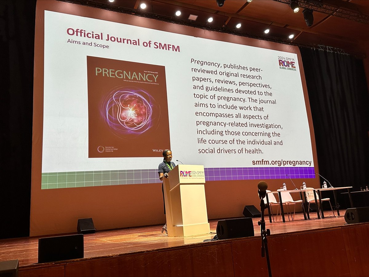 MySMFM's tweet photo. Buongiorno da Roma! It has been a fantastic start to #SMFMGlobal24. #SMFM President @drcynthiagyamfi  kicked off the Congress with her opening remarks, followed by part one of our Opening Plenary with Dr. Roberto Romero, MD, DMedSci. https://t.co/9sIFmF3Miu