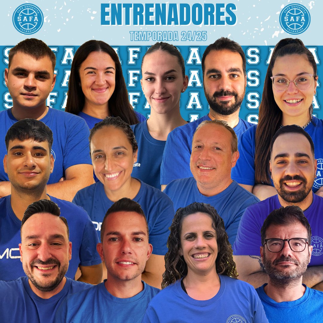 🔥 Estos son nuestros entrenadores para la temporada 24-25.

💪🏻 Vaya pedazo de equipo hemos formado.

🔜 Qué ganas de que empiece!
