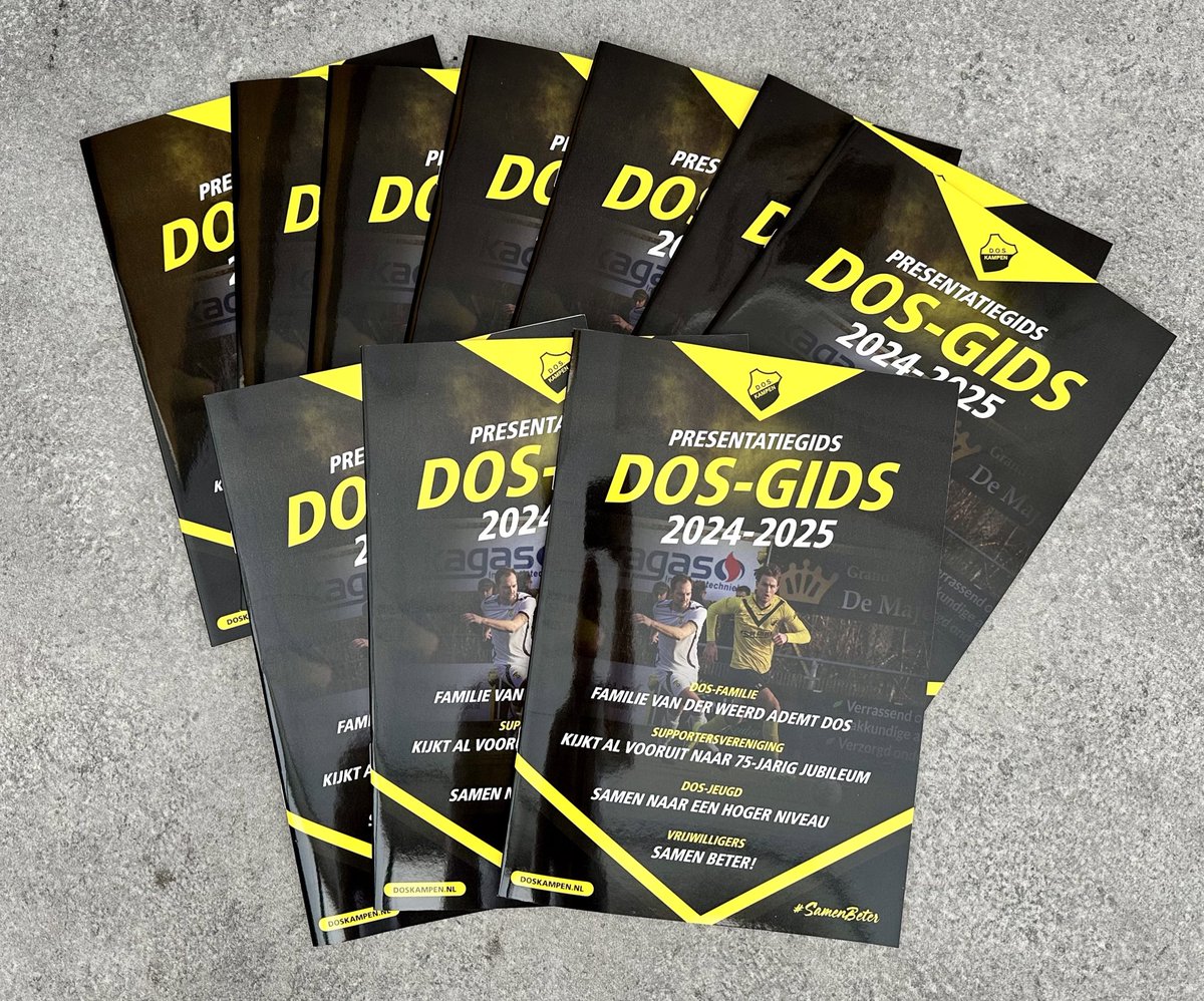VVDOSK's tweet photo. De nieuwe DOS-gids (de presentatiegids) ligt er weer! Zeer binnenkort wordt hij bij ieder lid en pakketsponsor bezorgd. Kijk hier voor een digitale voorproefje: https://t.co/EUYc5GXRVZ #samenbeter https://t.co/QZrYg42YVU