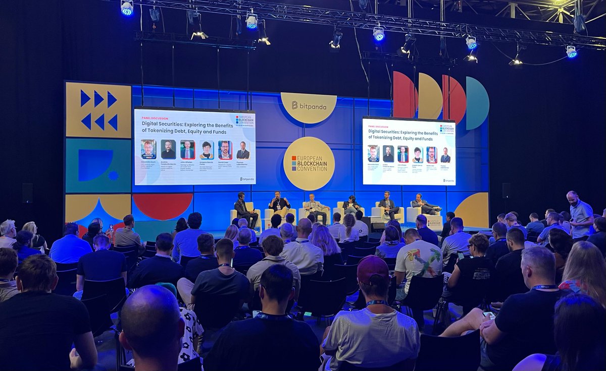 European Blockchain Convention tweet media