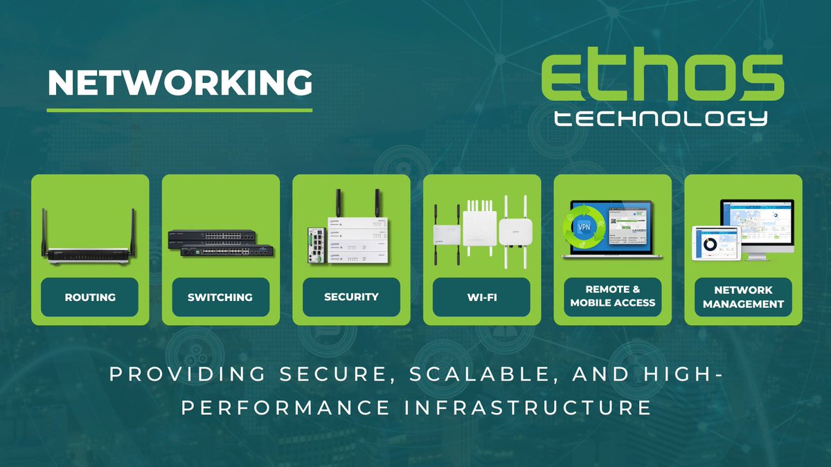 EthosTechnology's tweet image. At Ethos Technology, we specialise in delivering advanced networking solutions for ISPs to ensure fast, secure, and scalable internet services 🌐

👉 pulse.ly/53mqd29wy5

#EthosTechnology #ISPNetworking #SDN #CloudSolutions #ScalableNetworks #NetworkingExperts