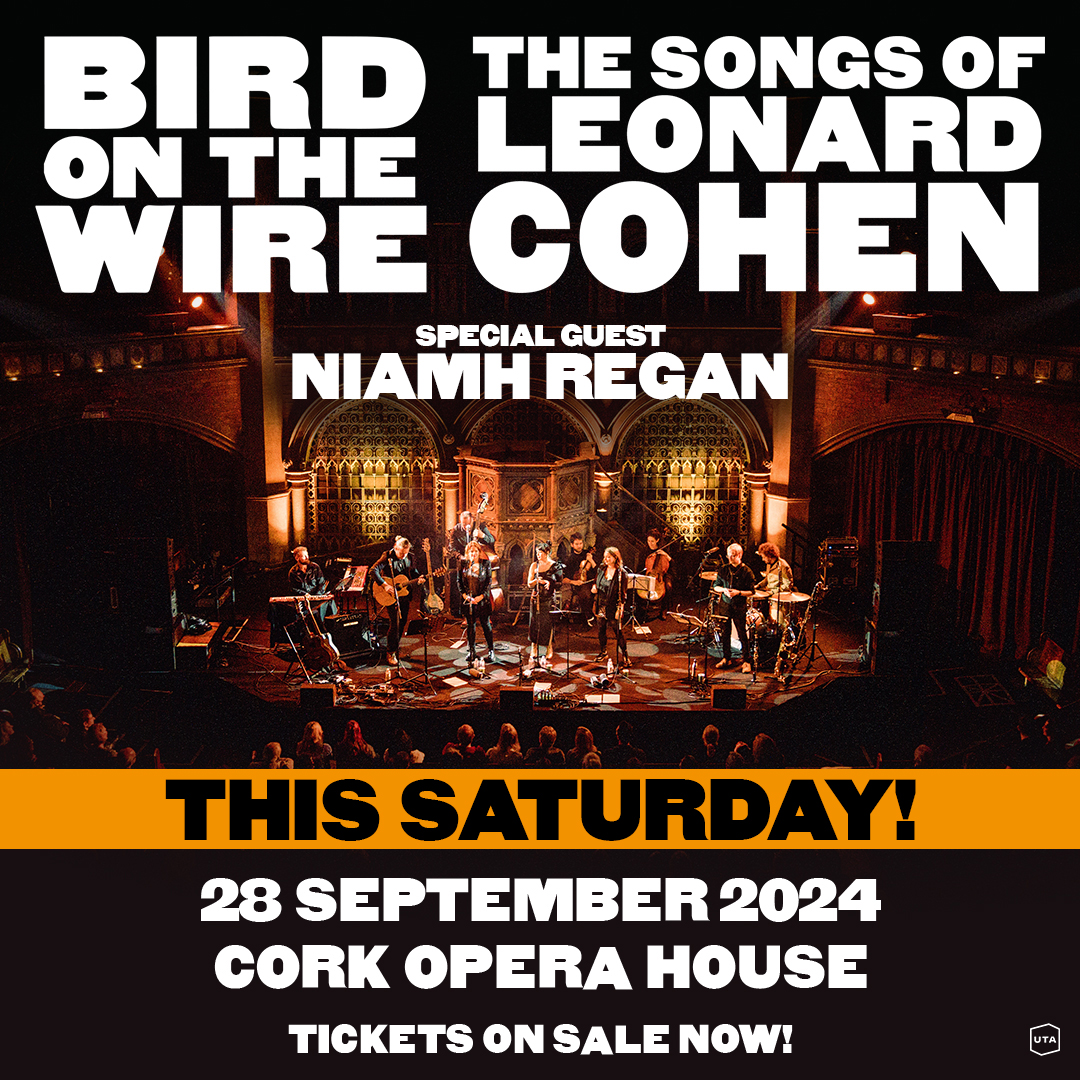 Aiken Promotions (@aikenpromotions) on Twitter photo ★ ★ 𝗧𝗛𝗜𝗦 𝗦𝗔𝗧𝗨𝗥𝗗𝗔𝗬 ★ ★
<a href="/niamhreganmusic/">Niamh Regan</a> will be joining Bird On The Wire in <a href="/CorkOperaHouse/">Cork Opera House</a> This Saturday for their final show of 2024 ✨
🎫 Final tickets ~ bit.ly/4eBitN9 ★ ★ 𝗧𝗛𝗜𝗦 𝗦𝗔𝗧𝗨𝗥𝗗𝗔𝗬 ★ ★
<a href="/niamhreganmusic/">Niamh Regan</a> will be joining Bird On The Wire in <a href="/CorkOperaHouse/">Cork Opera House</a> This Saturday for their final show of 2024 ✨
🎫 Final tickets ~ bit.ly/4eBitN9