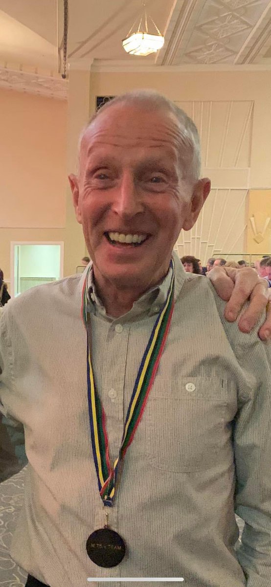 Pontypridd Roadents (@pontyroadents) on Twitter photo With a heavy heart, it is with great sadness to announce the passing of our club Legend Brian Gough, aged 83 years, he was a larger than life character.
Time to hang up those trainers, your race is run, Rest Well fellow Roadent ⚫️⚪️ 🙏🏼 <a href="/WelshAthletics/">Welsh Athletics</a> #legend With a heavy heart, it is with great sadness to announce the passing of our club Legend Brian Gough, aged 83 years, he was a larger than life character.
Time to hang up those trainers, your race is run, Rest Well fellow Roadent ⚫️⚪️ 🙏🏼 <a href="/WelshAthletics/">Welsh Athletics</a> #legend