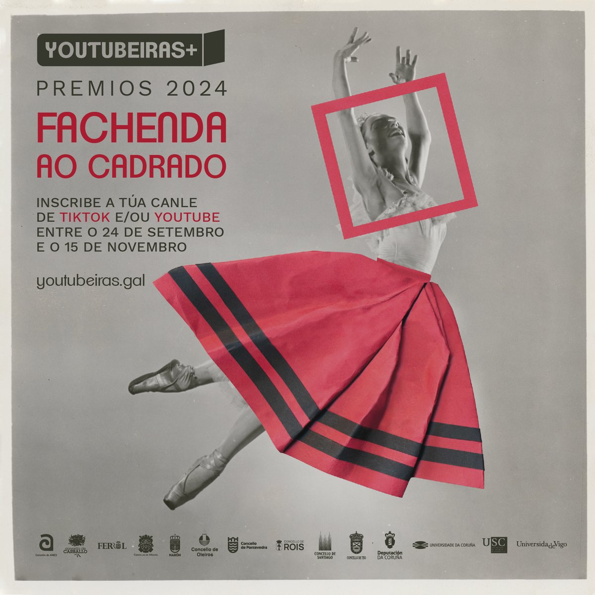 Por 2º ano temos o pracer de levar a coordinación técnica e de desenvolver <a href="/youtubeiras/">Youtubeiras+</a> 

Moitas grazas á organización (as 3 universidades, a Deputacion da Coruña e 10 concellos) por contaren connosco de novo!

[A que é lindo o cartaz deseñado polas amigas da @illabufarda 😍]