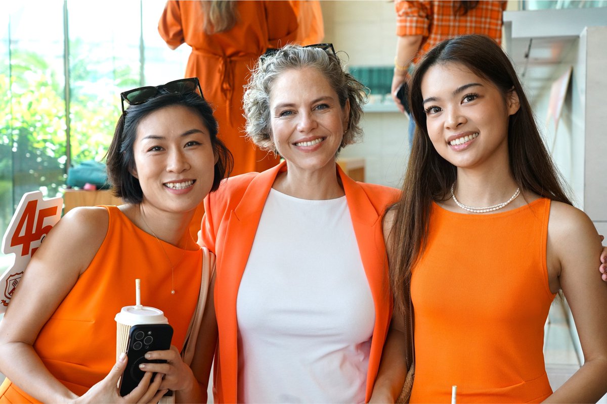 PolyUSHTM's tweet photo. A huge thank you to every #SHTMer for joining us at our #DressOrangeDay in celebration of the #WorldTourismDay! Your energy and creativity truly made the event unforgettable! 🧡✨ https://t.co/v5shQcI3hI