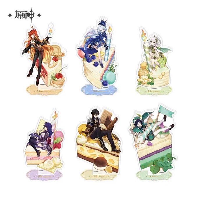 原神タオバオ原神旗艦店より《周年慶典 アクリルスタンド》 