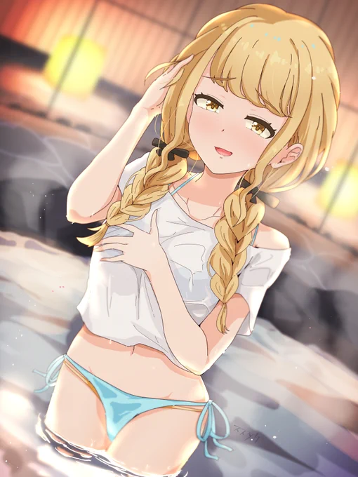 「さ、撮影ですよね～わかってますって…」#藤田ことね #学マスFA