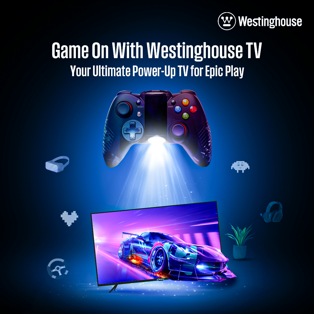 Level up your gaming adventure with Westinghouse TV—where every pixel packs a punch 📺

#WestingHouse #GamingVibes #entertainment