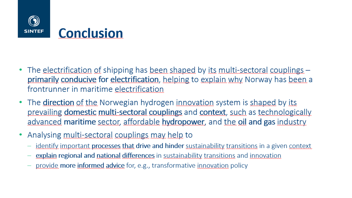 🌟 @TMakitie wrapping up his presentation by explaining the sectoral configurations of hydrogen value chains in Norway. 🇳🇴