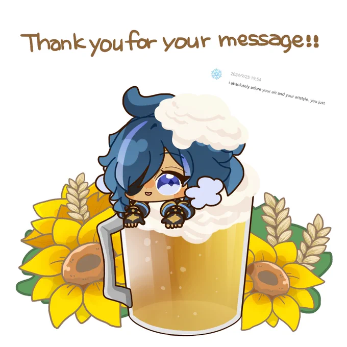 Thank you for your kind messageI replied to the sender only, so please check▷ いつも絵文字を送ってくださる方も本当にありがとうございますみなさんの優しさに毎日救われています、、! 