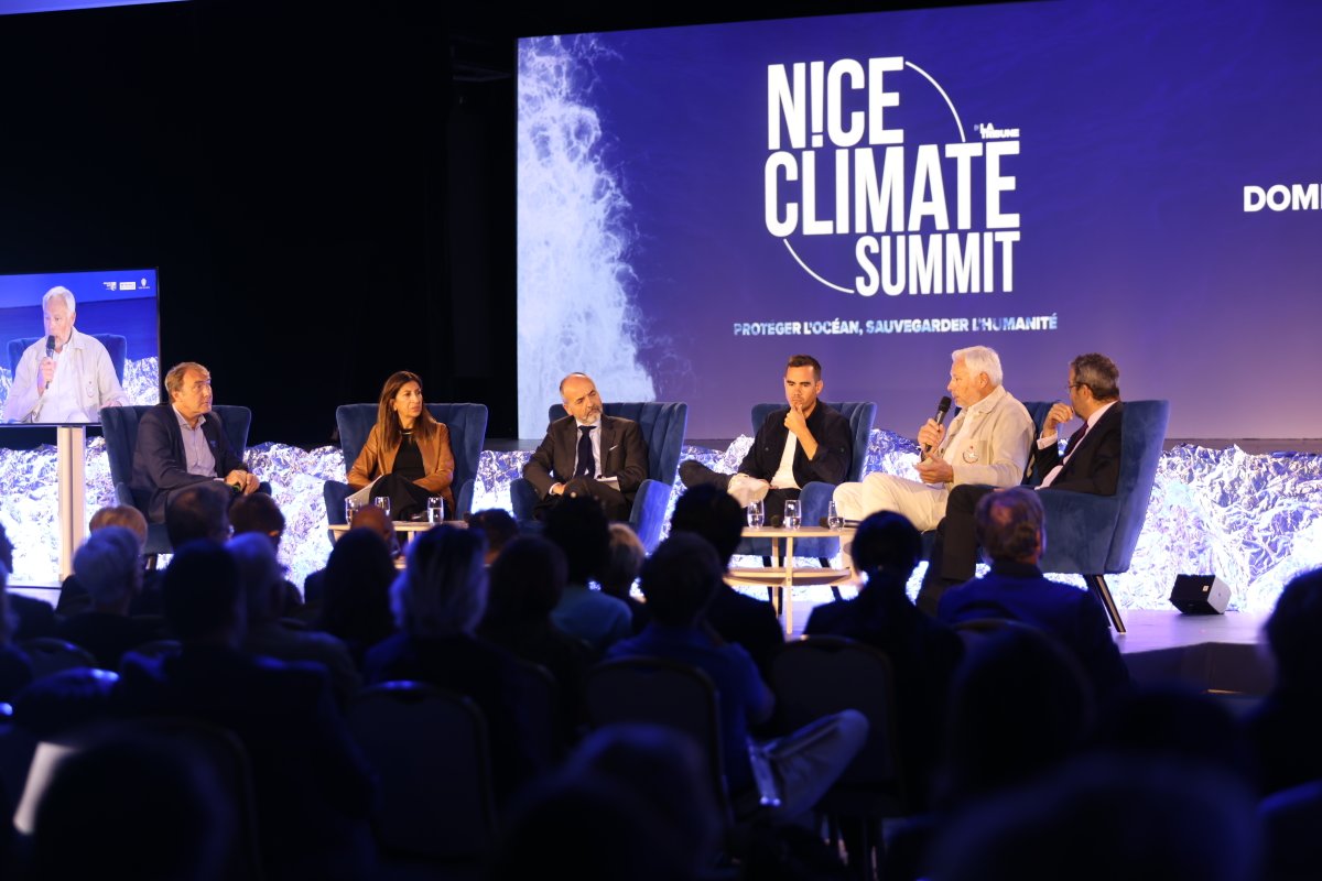<a href="/nomoreplasticco/">No More Plastic</a> #NiceClimateSummit | L'économie bleue dominera-t-elle le monde ? Avec :
🔹<a href="/nicolashazard/">Nicolas Hazard</a> de <a href="/inco_group/">INCO</a>
🔹Yvan GRIBOVAL, Marin-Explorateur
🔹<a href="/PhilMangeard/">Philippe H Mangeard</a> de <a href="/GClimateI/">Global Climate Initiatives</a>
🔹<a href="/sophie_matias/">Sophie Matias</a>, Adjoint au maire de Faro déléguée à l'Environnement 
🔹<a href="/NEngelschion/">Niels Engelschiøn</a>, Ambassadeur de Norvège
