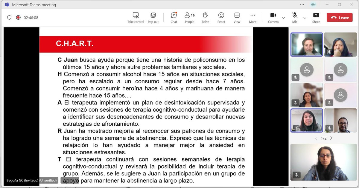 Zurda_6's tweet photo. Del 2 al 23 de septiembre, se llevó a cabo el ciclo de capacitaciones del programa TREATNET Volumen A, centrado el tratamiento del Trastorno por Uso de Sustancias y dirigido a profesionales de la salud de Perú y Bolivia ¡Gracias @EcuadorUnodc por la invitación! https://t.co/coiqg1t3ZO