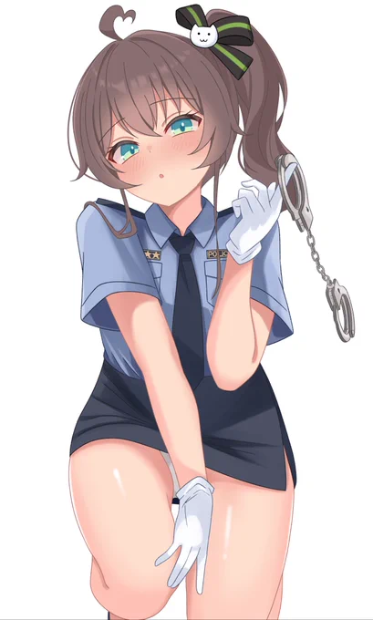 「逮捕しちゃうぞ～」(タップ推奨)#祭絵 