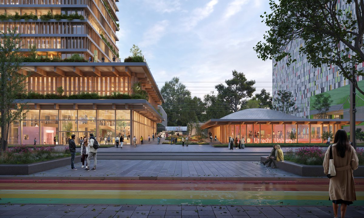 "We are honoured to lead the transformation of the Van Unnik building, a true landmark at Utrecht University. Our design will modernise this iconic structure while setting new standards in sustainability" - @ArneLijbers, Partner/Architect at <a href="/mecanoo_/">Mecanoo</a> More bit.ly/3BtE5wr