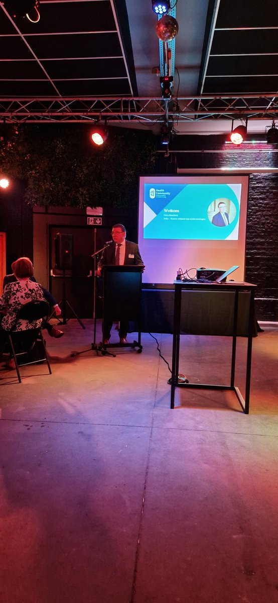 Technologie die zorgt. 

Met steun van <a href="/VLAIO_be/">VLAIO</a>: we helpen 66 projecten rond innovatie in zorg. Die projecten zijn gevarieerd en gaan van telemonitoring tot opleiding. 

Samen met industrie, zorg én universiteiten aan de slag voor meer productiviteit. 

<a href="/AndriesMark/">Mark Andries</a>