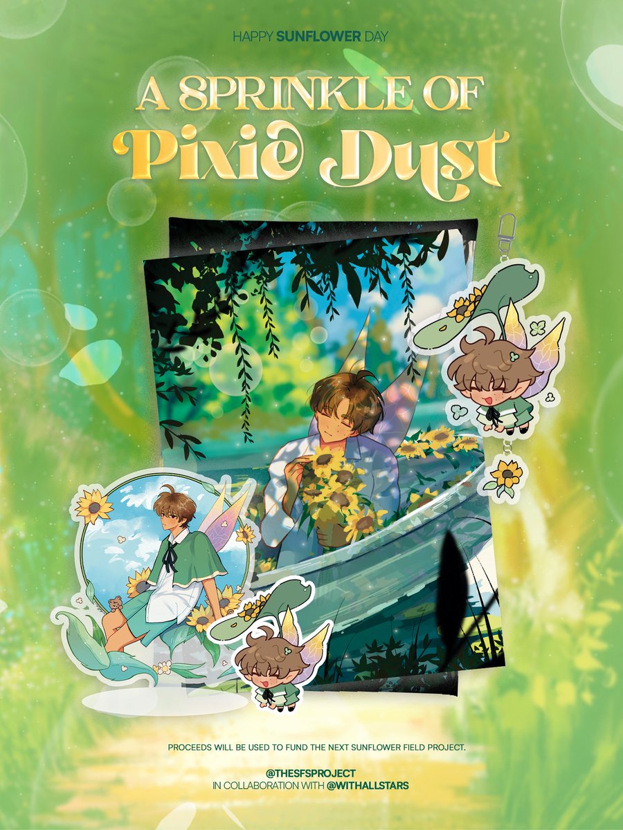 Sprinkle a little pixie dust on your walls and bags with our latest collection! ✨🫧

⋆.ೃ࿔*:･🧚 In collaboration with <a href="/withallstars/">Elo🌻(๑˃̶͈̀Ⱉ˂̶͈́๑)🐻ྀི</a> .ᐟ.ᐟ

.𖥔 ݁ ˖ PO starts on 09/28 🌻

Don’t miss out! #SFSDayWithHAECHAN