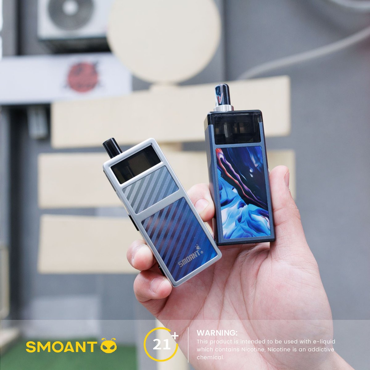 Smoant's tweet photo. Pasito Mini or Pasito❓Which device's design and features do you prefer?
.⁣⁣⁣⁣⁣⁣⁣⁣⁣⁣⁣⁣
.⁣⁣⁣⁣⁣⁣⁣⁣⁣⁣⁣⁣
.⁣⁣⁣⁣⁣⁣⁣⁣⁣⁣⁣⁣
⚠️Warning: This product is intended to be used with e-liquid which contains Nicotine, Nicotine is an addictive chemical. https://t.co/HkYiZrpNmQ