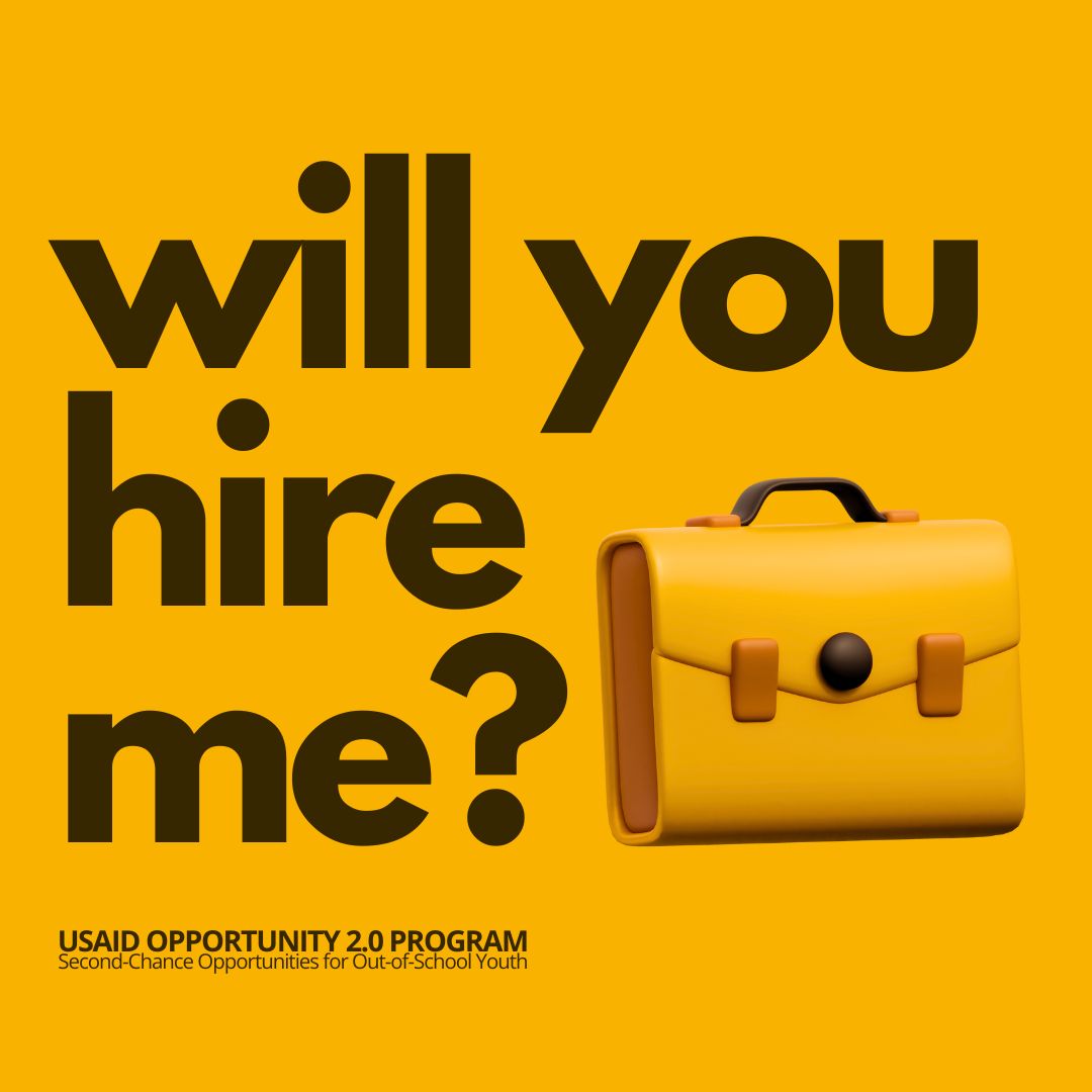 opportunity2_0's tweet image. Skills dapat ang totoong puhunan ng kabataan! 🌟

#O2youth are not just preparing resumes; they’re showcasing their talents! Whether it’s making the perfect coffee, serving with a smile, or handling admin tasks, these young talents prove that skills truly shape career success.