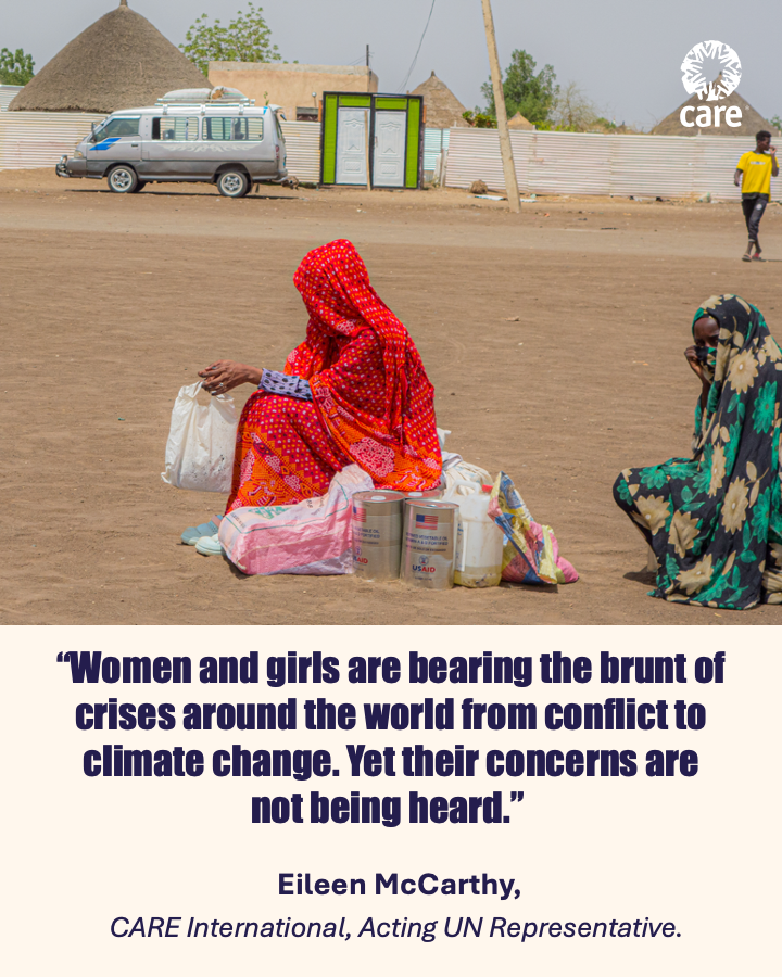 Despite women and girls bearing the brunt of crises like conflict and climate change in #Sudan and beyond, less than 10% of leaders speaking at #UNGA79 are women. It's time to amplify their voices and fund women-led organizations working on the frontlines.
#TalkAboutSudan